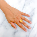 Minimalist Charming 22k Gold Ring