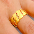 Minimalist Charming 22k Gold Ring