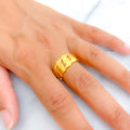 Minimalist Charming 22k Gold Ring