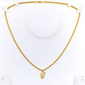 Vibrant Elevated 22k Gold Religious Pendant
