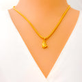 Chic 22k Gold Ganesh Pendant