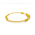 Counter Captivating 22k Gold Bangle Bracelet 