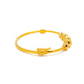 Lovely Upscale 22k Gold Bangle Bracelet 