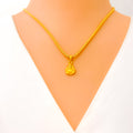 Stately 22k Gold Ganesh Pendant