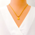Refined Everyday 22k Gold Ganesh Pendant
