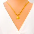 Refined Everyday 22k Gold Ganesh Pendant