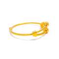 Dressy High Finish 22k Gold Bangle Bracelet 