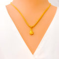 Decorative 22k Gold Ganesh Pendant