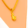 Decorative 22k Gold Ganesh Pendant