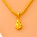 Modish 22k Gold Ganesh Pendant