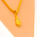 Modish 22k Gold Ganesh Pendant