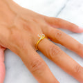 posh-knotted-18k-gold-diamond-ring