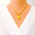 reflective-radiant-22k-gold-pendant