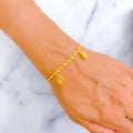 decorative-posh-22k-gold-charm-bracelet