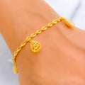 decorative-posh-22k-gold-charm-bracelet