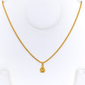 Stately 22k Gold Ganesh Pendant