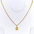 Opulent 22k Gold Ganesh Pendant