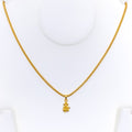 Decorative 22k Gold Ganesh Pendant