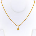 Modish 22k Gold Ganesh Pendant