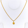 Charming 22k Gold Ganesh Pendant