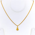 Polished 22k Gold Ganesh Pendant