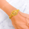 Charming Iconic 22k Gold Statement Bracelet