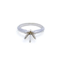 Classic 18K Gold + Stone/ Diamond Setting