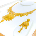 Regal Sophisticated 22k Gold Necklace Set