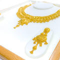 Traditional Festive 22k Gold Necklace Set