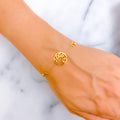 Dressy Ethereal  21k Gold Bracelet