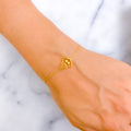 Dynamic Jazzy 21k Gold Bracelet