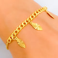 Classic Elevated 21k Gold Bracelet