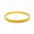 Petite Classy 22k Gold Bangle Pair 