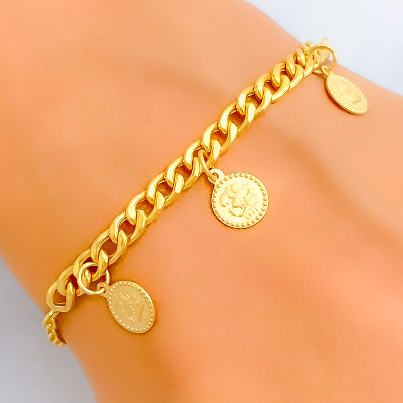 Tasteful Everyday 21k Gold Bracelet