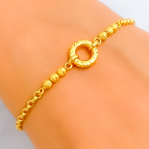 Dynamic Classy 21k Gold Bracelet