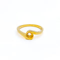 Majestic Glowing 18K Gold + Stone/ Diamond Setting