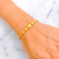 Captivating Heirloom 22k Gold Bangle Bracelet