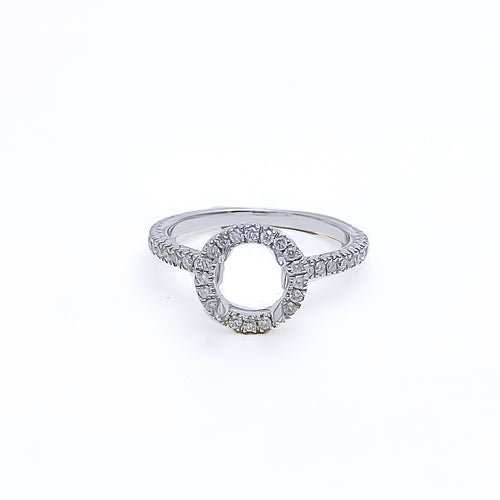 Evergreen Classic 18K Gold + Diamond Setting