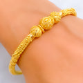 Mesmerizing Bespoke 22k Gold Bangle Bracelet 