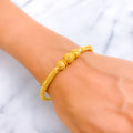 Mesmerizing Bespoke 22k Gold Bangle Bracelet 