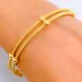 Timeless Beautiful 22k Gold Bangle Bracelet 