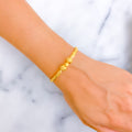 Everlasting Regal 22k Gold Bangle Bracelet 