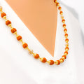 Dazzling Elegant 22k Gold Rudraksh Mala 