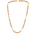 Everyday Graceful 22k Gold Rudraksh Mala - 26"