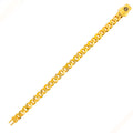 opulent-gleaming-22k-gold-lightweight-mens-bracelet
