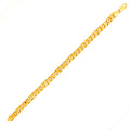 Lustrous Regal 22K Gold Lightweight Men's Bracelet