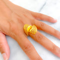 Majestic Sophisticated 22k Gold Ring