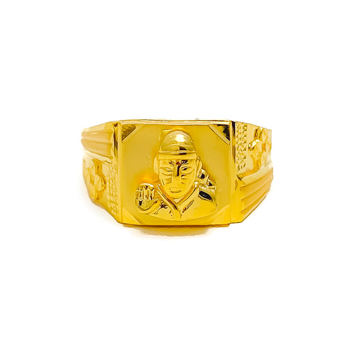 Buy Spark Men's Gold Ring 22 KT yellow gold (4.46 gm). | Online By Giriraj  Jewellers