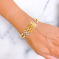 Stunning Fashionable 22k Gold Bracelet