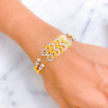 Stunning Fashionable 22k Gold Bracelet